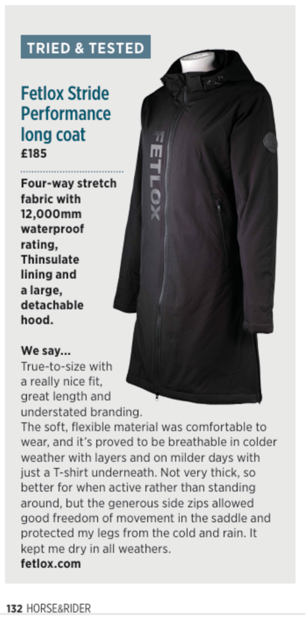 Horse & Rider Magazine T&T Review 15.1.25