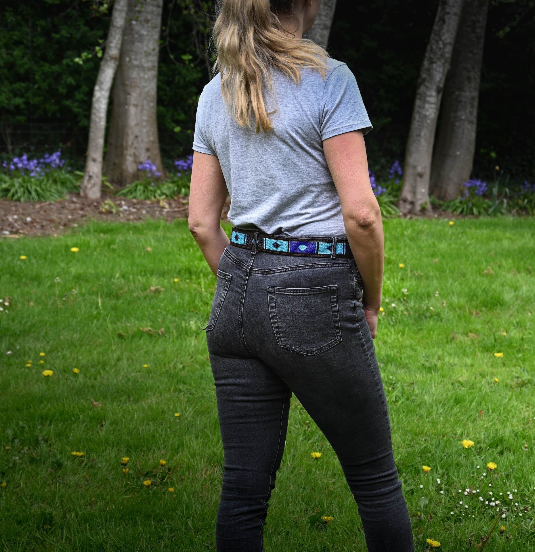 Beaded Leather Belt - fetlox