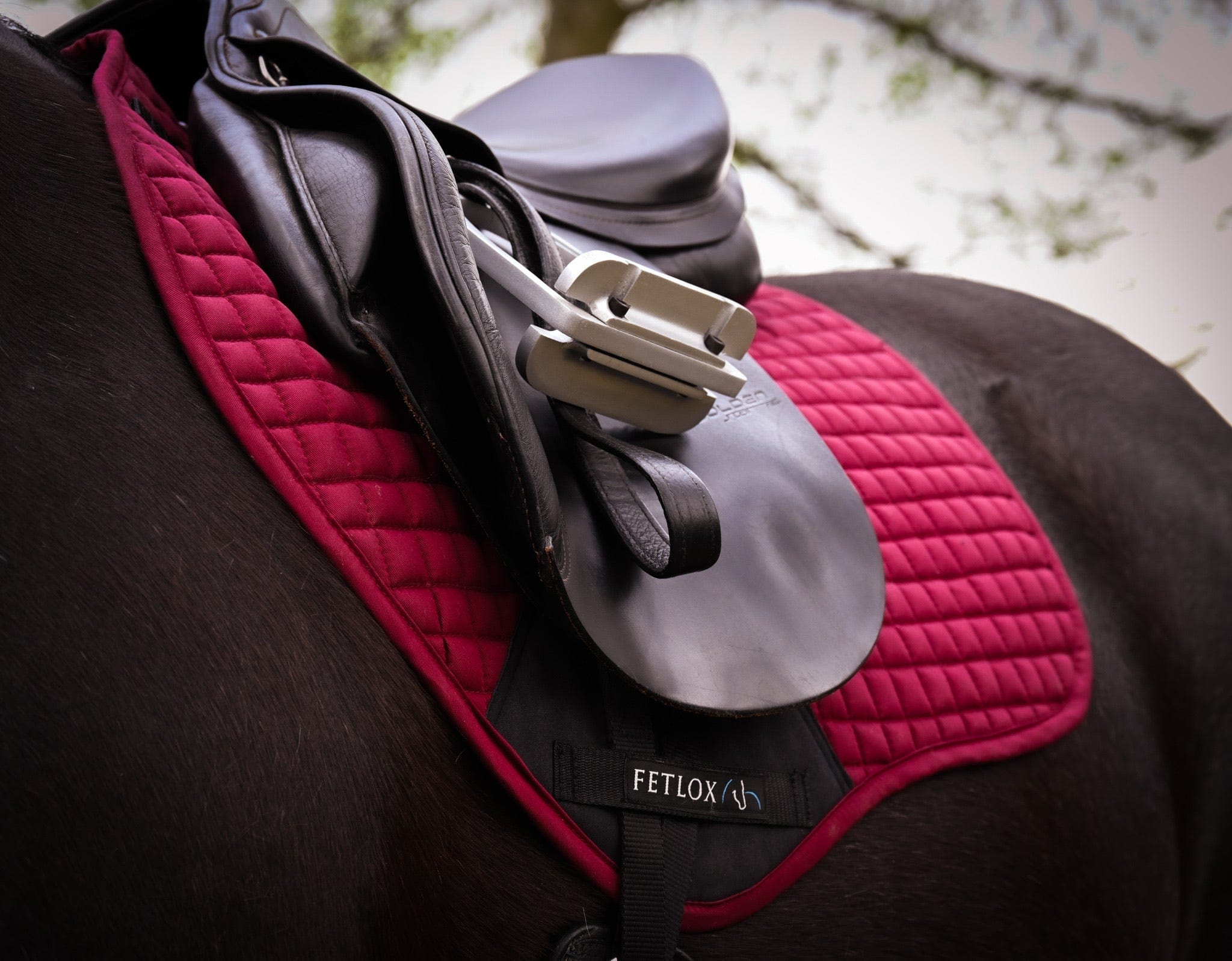 Fetlox CC Jump Pad - Burgundy - fetlox
