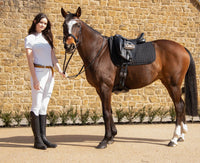 Fetlox Dressage Pad - Black - fetlox