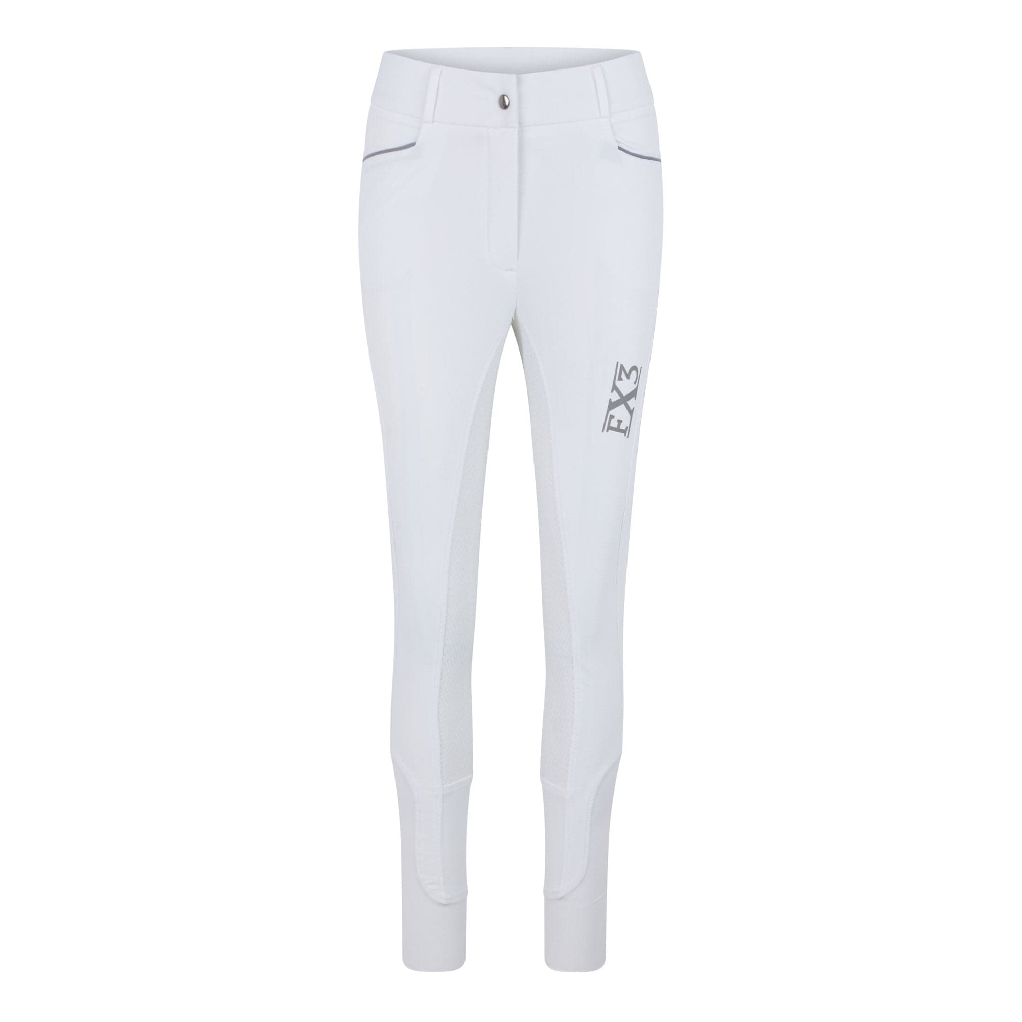 Fetlox FX3 Breeches - White - fetlox