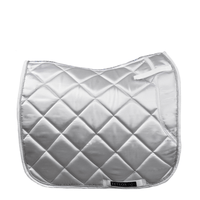 Fetlox White Lux Dressage Pad Set - fetlox