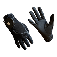 FX Pro-Lite Riding Glove - Black - fetlox