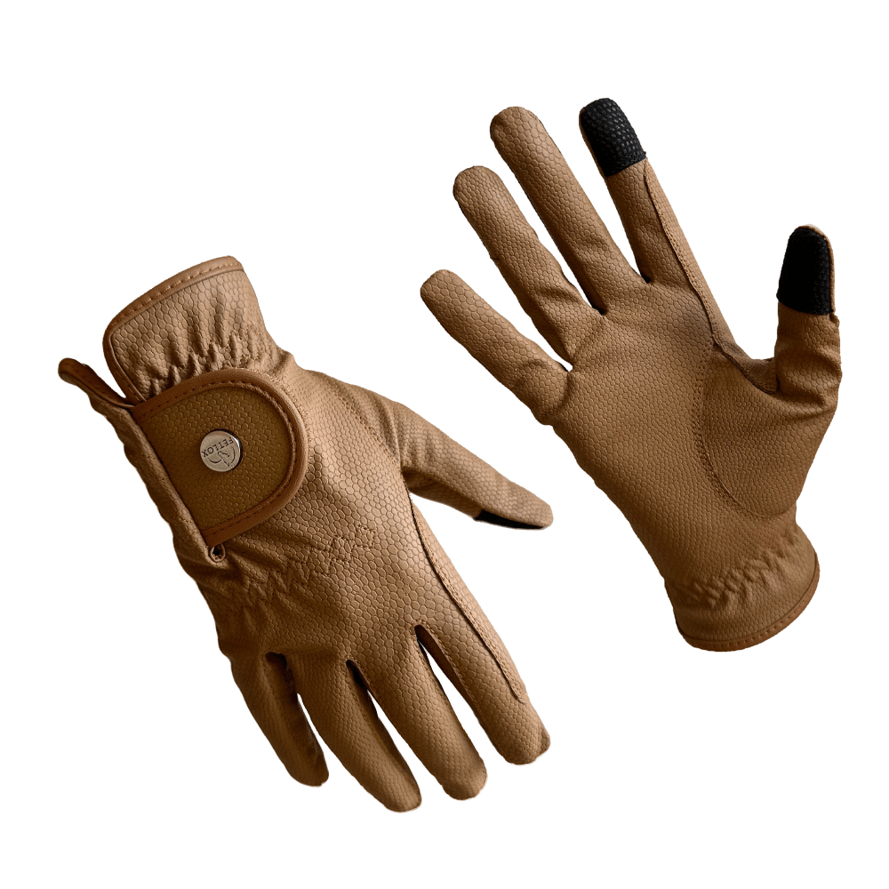 FX Pro Riding Glove - Caramel - fetlox