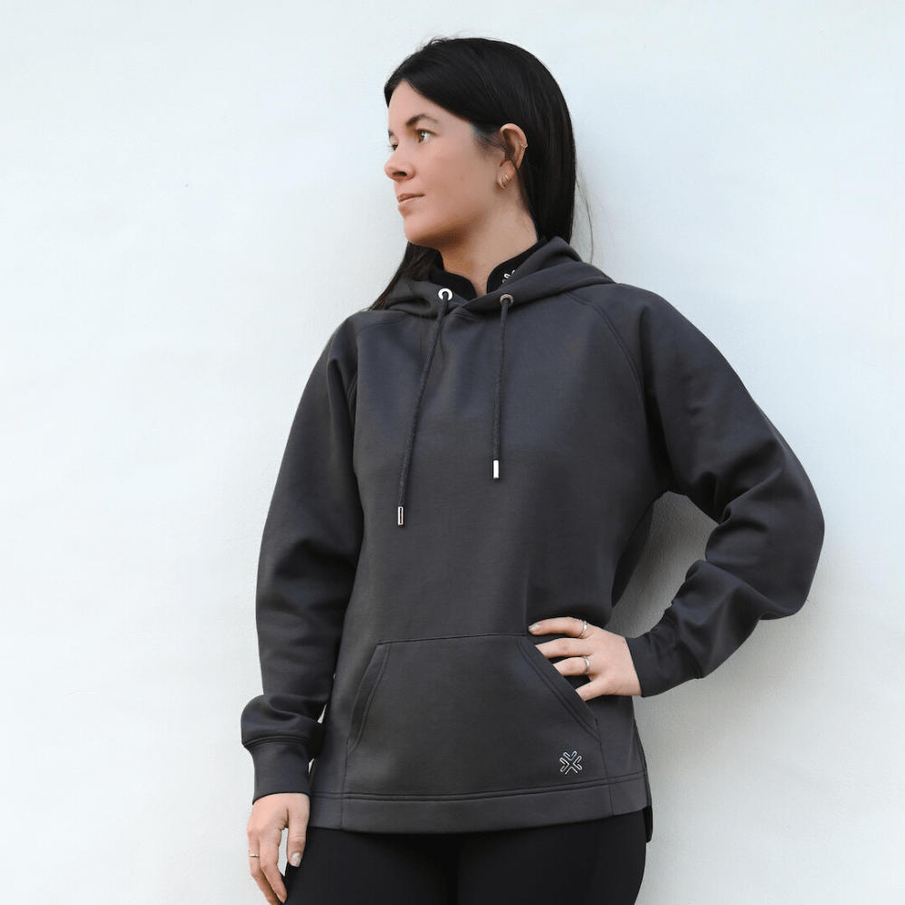 FX RELAX Hoodie - Charcoal - fetlox