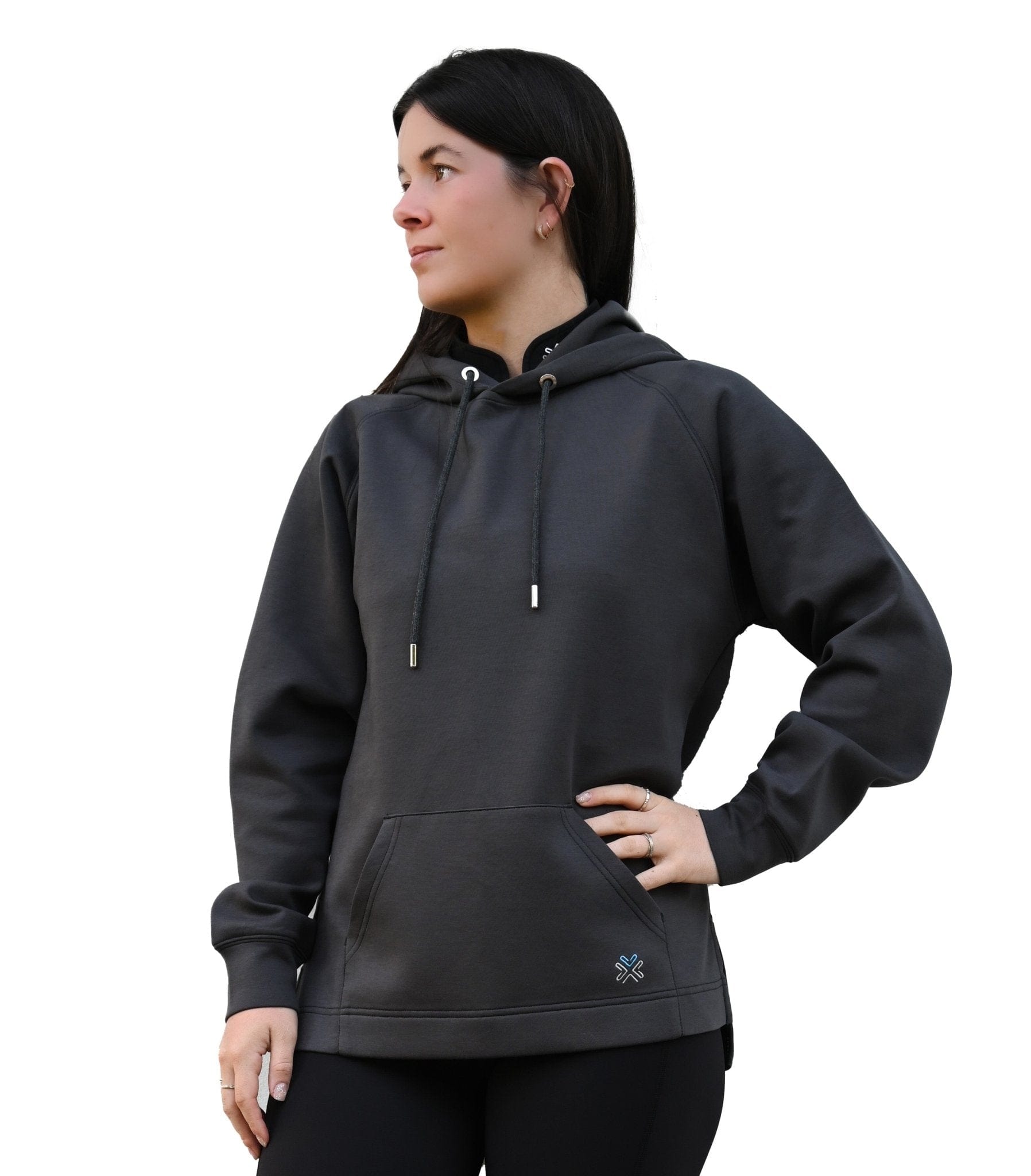 FX RELAX Hoodie - Charcoal - fetlox
