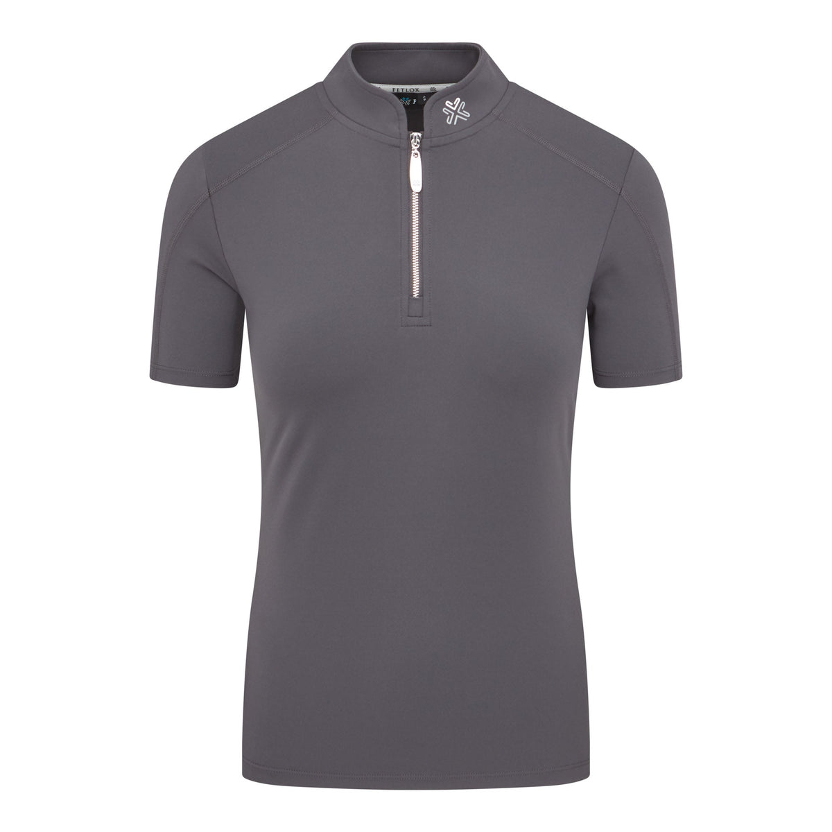 FX Supa-Soft Short Sleeve Base Layer - Charcoal - fetlox