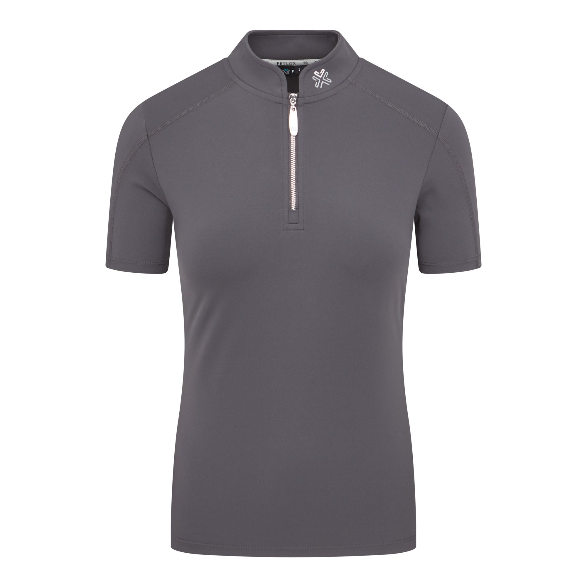 FX Supa-Soft Short Sleeve Base Layer - Charcoal - fetlox