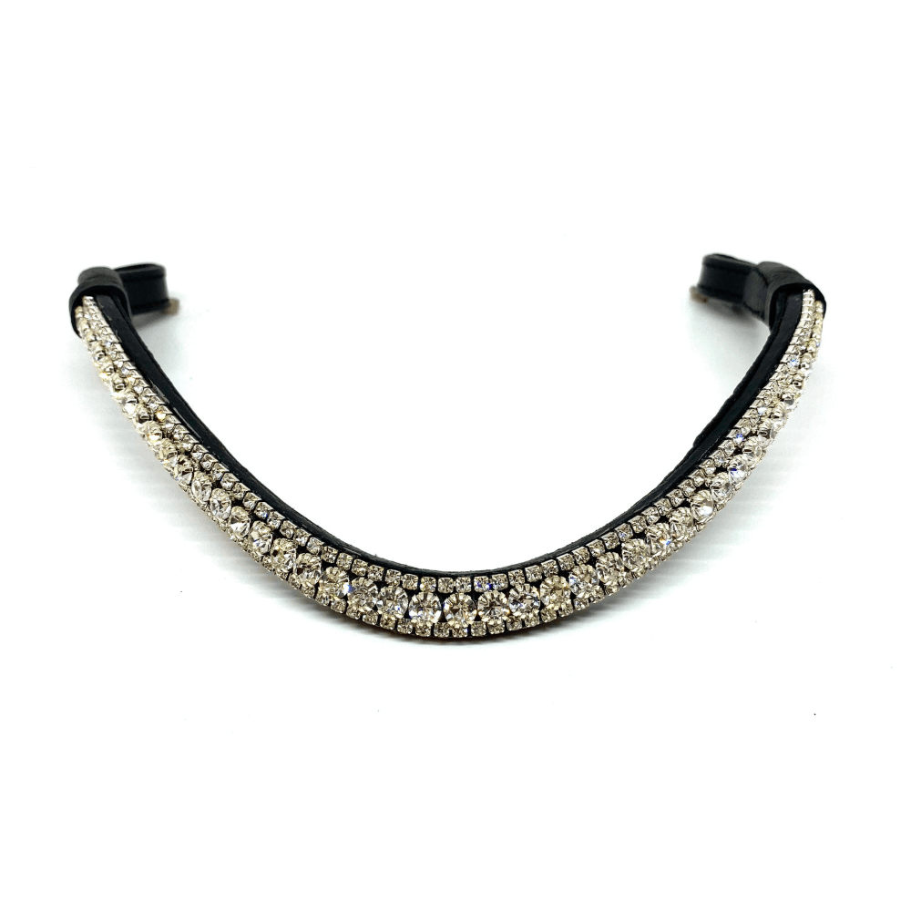 Clip On Browband - Diamond Sparkler - fetlox