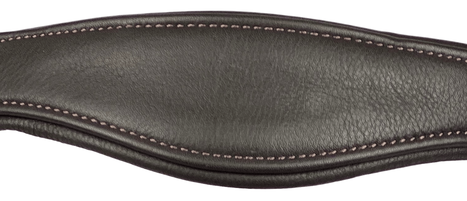 Fetlox Anatomical Headcollar - Havana Leather - fetlox
