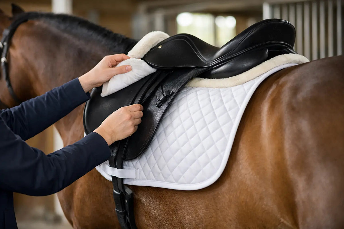 How to Fit a Dressage Pad Properly