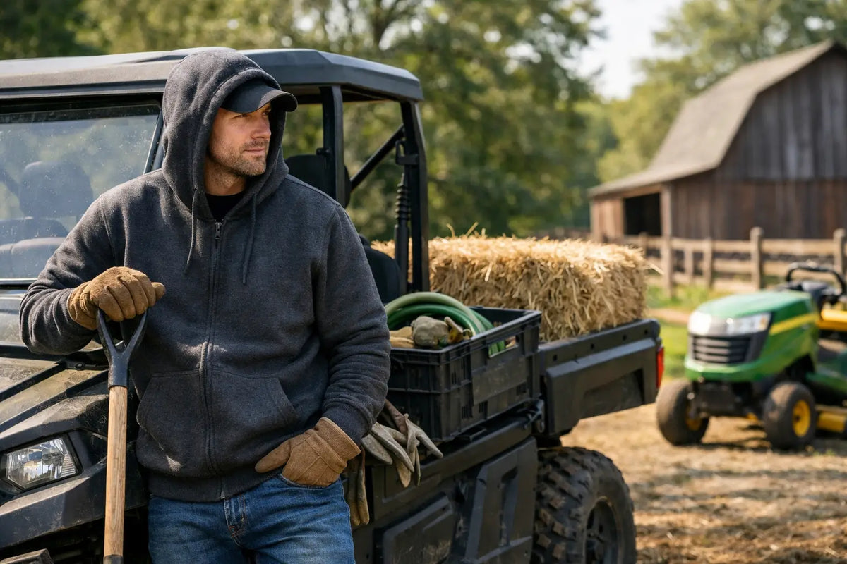 Best Riding Hoodies for Yard Work That Last