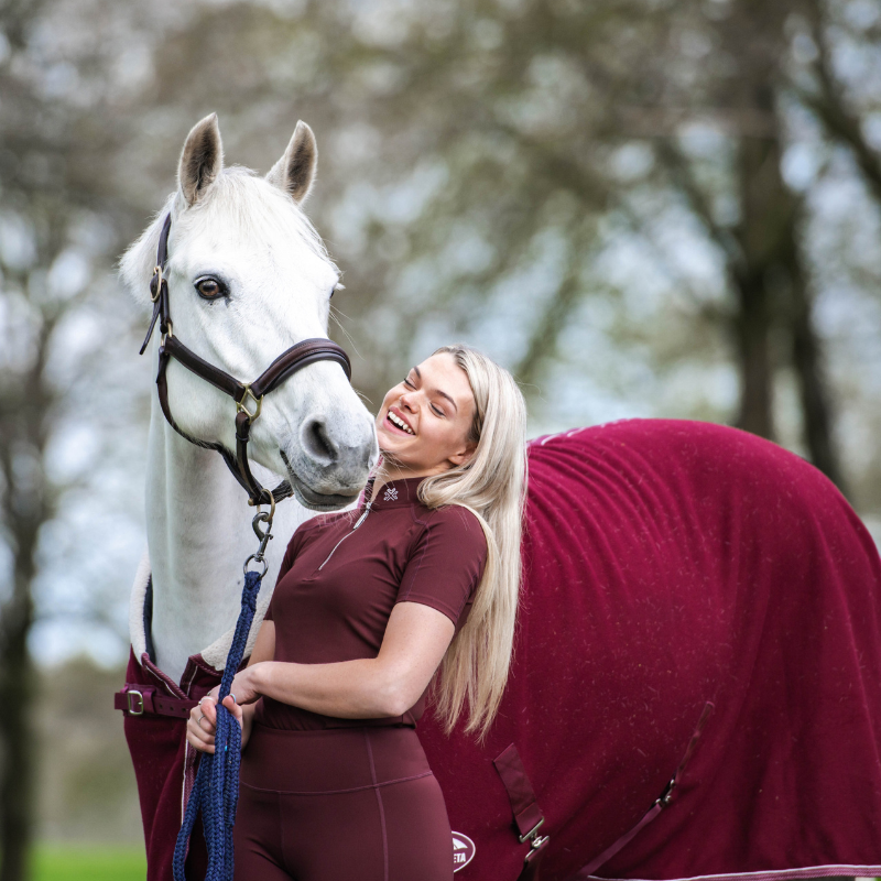 Girl Wearing Fetlox Supa-Soft Base Layer - Spring Fashion Article from Your Horse Magazine
