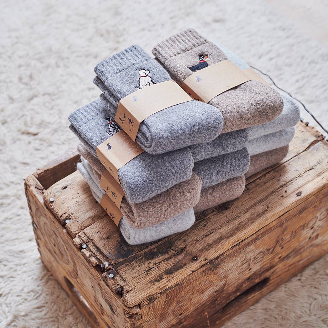 Sweet William Designs - Hondenuitlaatsokken - Zwarte Labrador