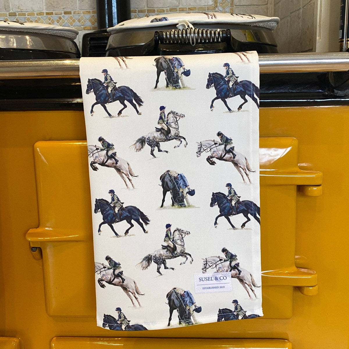 Susel & Co - Pony Club - Luxury Tea Towel