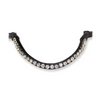 Diamond stud clip-on browband - fetlox 