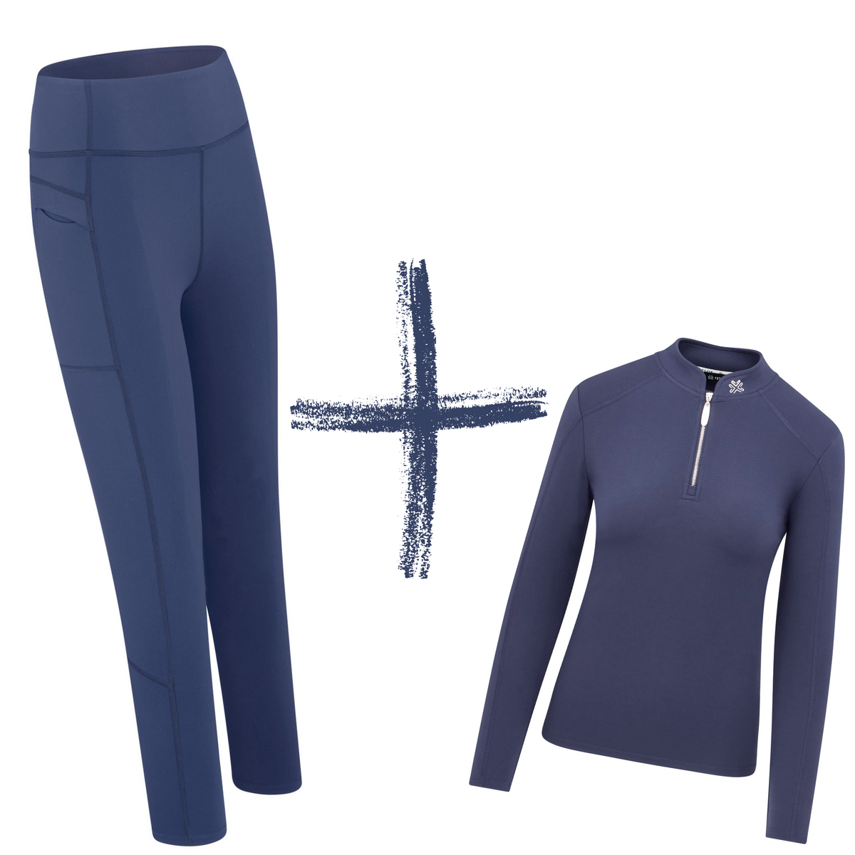 Power bundle including power leggings and supa-soft base layer - fetlox