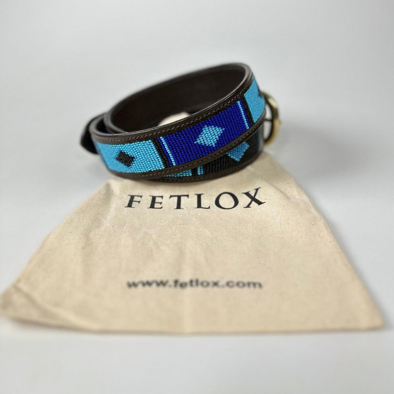 Beaded Leather Belt - fetlox