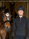 sarah wilkinson wearing black base layer - fetlox 