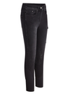 black denim breeches - fetlox 