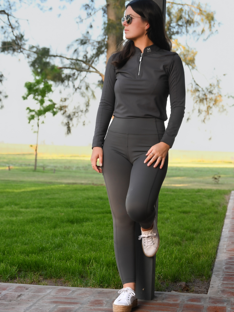 charcoal power leggings lifestyle - fetlox