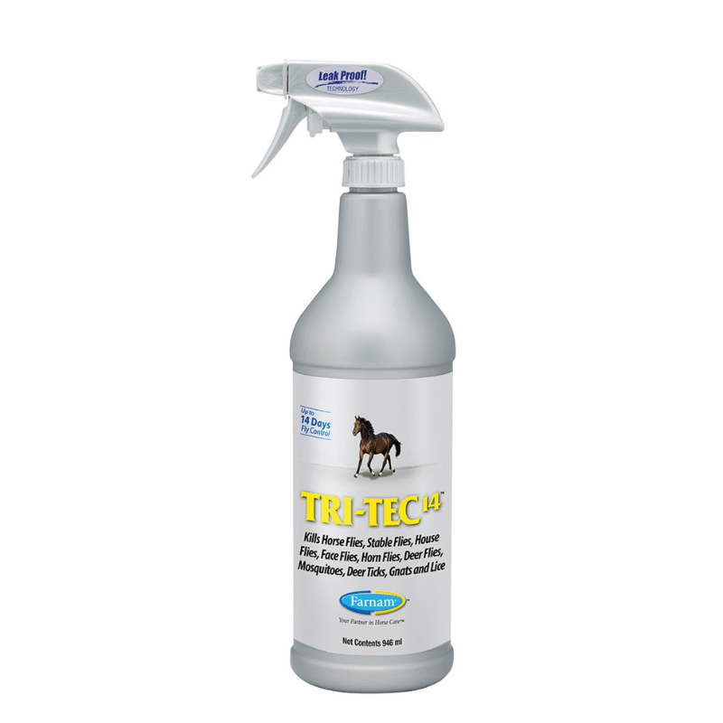 Farnam TRI-TEC 14 Fly Protection for Horses - fetlox