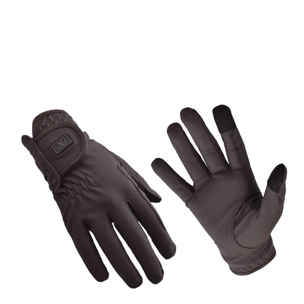 Fetlox Riding Gloves in Brown - fetlox