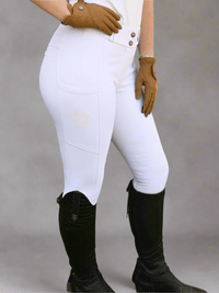 FX Performance Breeches - White - fetlox