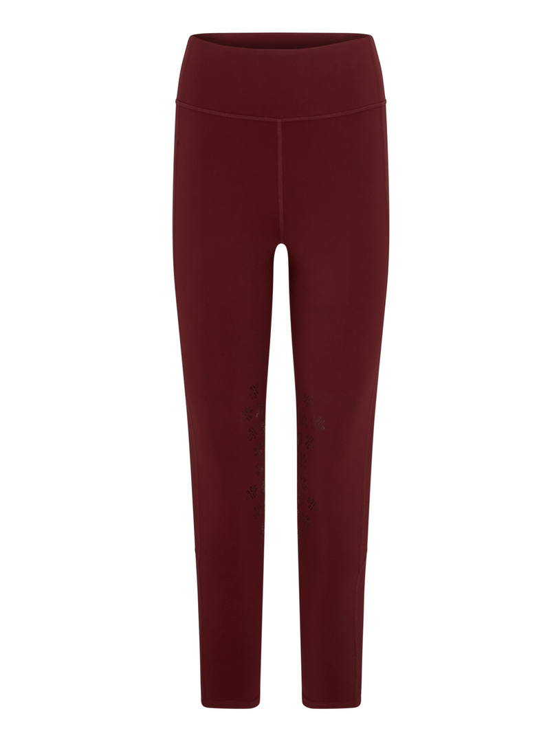 FX Power Leggings - Burgundy - fetlox