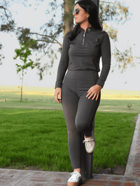 FX Power Leggings - Charcoal - fetlox