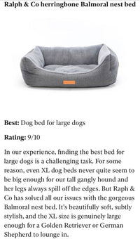 THE BALMORAL | LUXURY HERRINGBONE BED