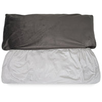 Luxury Memory Foam Crate Bed With Removable Covers | Grey