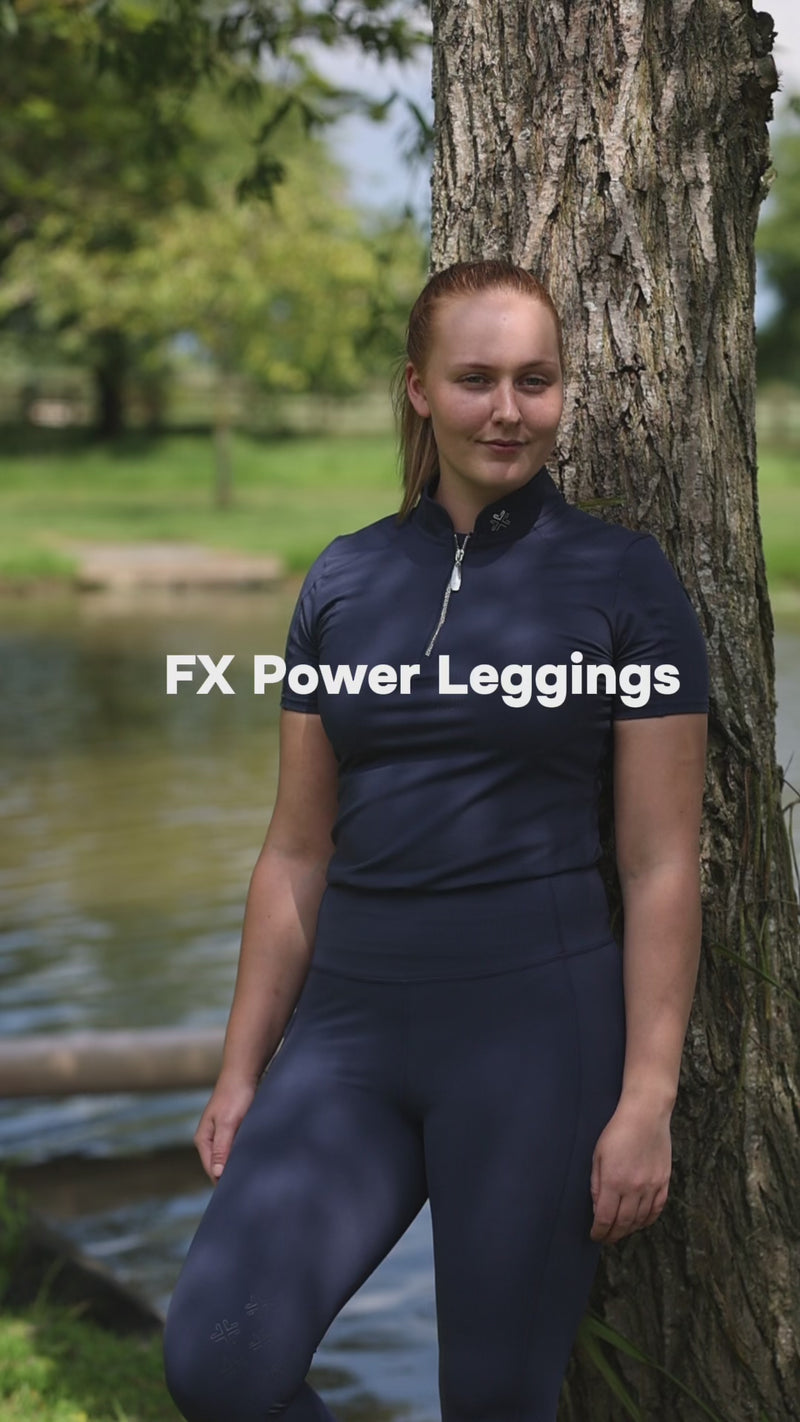 FX Power Leggings - Burgundy