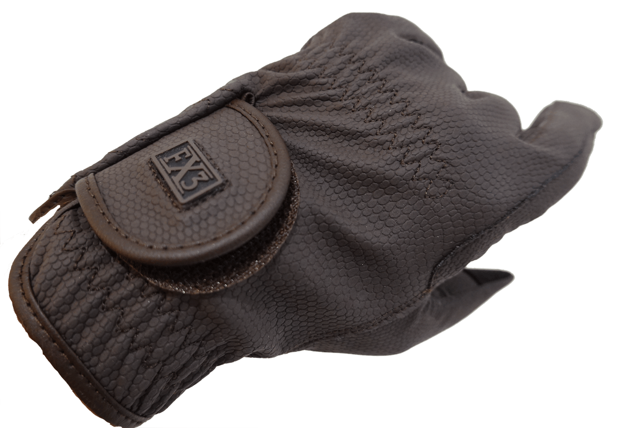 Fetlox Riding Gloves in Brown - fetlox